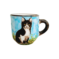 Bögre Manufaktúra Foltos cica kávés bögre bögrék, csészék