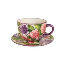 Bögre Manufaktúra Hortenzia jumbó bögre  és reggeliző tányér bögrék, csészék