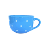 Bögre Manufaktúra Jumbo bögre világos kék