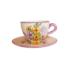 Bögre Manufaktúra Kankalin kis jumbó reggeliző tányérral bögrék, csészék