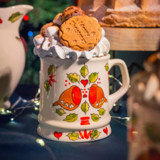 Bögre Manufaktúra Karácsonyi madárka bögrék, csészék