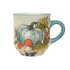 Bögre Manufaktúra Kék tökös kávés bögre bögrék, csészék