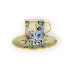 Bögre Manufaktúra Kékek  bögre és reggeliző tányér bögrék, csészék