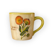 Bögre Manufaktúra Orvosi Körömvirág bögre Calendula Officinalis bögrék, csészék