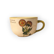 Bögre Manufaktúra Orvosi Körömvirág Jumbo Bögre bögrék, csészék