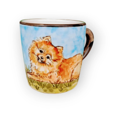 Bögre Manufaktúra Pomerániai törpespicc kutyás bögre bögrék, csészék