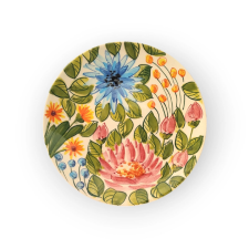 Bögre Manufaktúra Reggelizős tányér virágos FL002 - mezei virágok bögrék, csészék