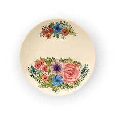 Bögre Manufaktúra Reggelizős tányér virágos FL004 - árvácska bögrék, csészék