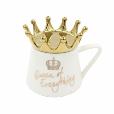Bögre Queen tetővel, porcelán, 10x13x11 cm, Hoff Interieur bögrék, csészék