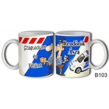  Bögre Rendőrök ásza 3dl ajándéktárgy
