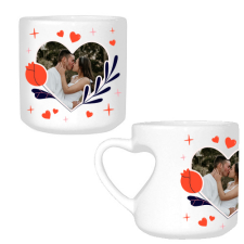  Bögre szív - Szív egyedi fotóval bögrék, csészék