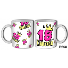  Bögre születésnapra, 18, 20, 30, 40, 50, 60, 70-esek királynője ajándéktárgy