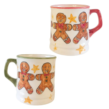 Bögremanufaktúra Karácsonyi Mézi lány és Mézi fiú bögrék, csészék