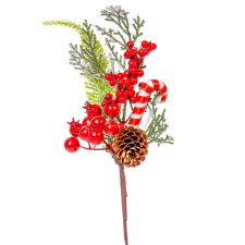  Bogyós, nyalókás pick M28cm dekorációs kellék