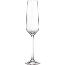 Bohemia Royal Crystal pezsgős készlet Globo, 210 ml, 4 darab konyhai eszköz