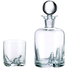 BohemiaRoyalCrystal Bohemia Royal Crystal TRIO Whisky készlet, 7 db whiskys pohár
