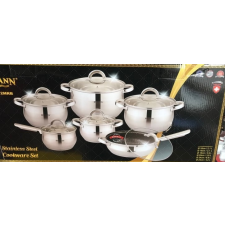  BOHMANN 12 RÉSZES INOX EDÉNYKÉSZLET BH 333-12MRB edény