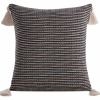  Boho6 rojtos párnahuzat Fekete 45x45 cm