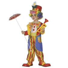Bohóc kalappal fiú jelmez 116 cm-es méretben jelmez