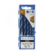Bohrcraft Fafúró készlet 5 részes 4 - 10mm BHC fúrószár