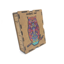  Bölcs bagoly fa puzzle - M méret puzzle, kirakós