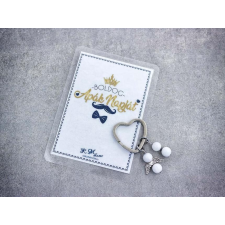  Boldog Apák Napját kulcstartó tejkvarccal kulcstartó