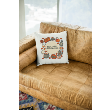  Boldog Halloweent fehér párna egyedi ajándék