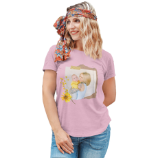  Boldog Pillanat - Fényképes Női Póló