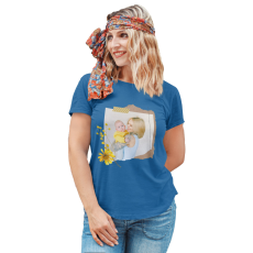  Boldog Pillanat - Fényképes Női Póló