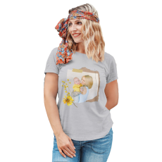  Boldog Pillanat - Fényképes Női Póló