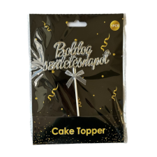  Boldog Születésnapot beszúró, Ezüst szín sütés és főzés