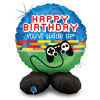 Boldog születésnapot Happy Birthday Controller fólia lufi talppal 41 cm