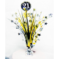 Boldog születésnapot Happy Birthday Gold 21 asztaldísz 45,7 cm party kellék