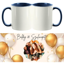  Boldog Születésnapot XII., kétoldalas fényképes bögre - 1 db bögrék, csészék