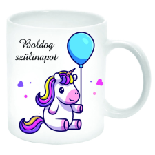  Boldog szülinapot unikornisos Bögre (másik oldalra saját fotó és felirat kérhető) bögrék, csészék