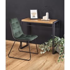 BOLIVAR KN-1 konzolasztal, szín: arany tölgy/fekete bútor