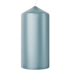  BOLSIUS Pillar Metallic Blue 12 cm, 245 g (8717847161598) gyertya