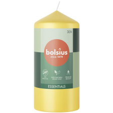 BOLSIUS Pillar Sunny Yellow 12 cm, 233 g (8717847160355) gyertya