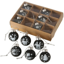 Boltze Home Oh Dear karácsonyfagömb 12 db. karácsonyfadísz