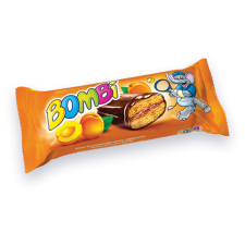 Bombi sárgabarackos puszedli szelet - 50 g csokoládé és édesség