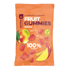Bombus Fruit Energy Vegán Mangós gumicukor 35 g reform élelmiszer
