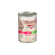 BonaCibo Canned Cat Beef 400g macskaeledel