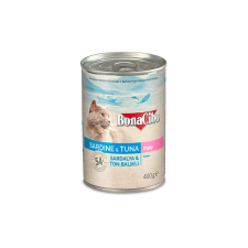 Bonacibo Canned Cats Foods Sardine & Tuna 400 g macskaeledel