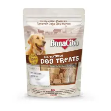 BonaCibo TREATS for DOGS BEEF LUNG CUBES 100g jutalomfalat kutyáknak