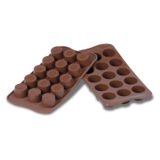  Bonbon forma, szilikon, 15 db-os, 10,5×20,5 cm csokoládé és édesség