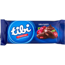 Bonbonetti Kft. Tibi Étcsoki 90g Meggyes és csokoládékrémes csokoládé és édesség