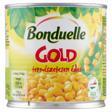 Bonduelle Gold morzsolt csemegekukorica 340 g konzerv