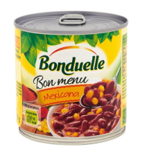 Bonduelle Vörösbab BONDUELLE Bon Menu cmexikói mártásban 430g alapvető élelmiszer