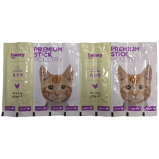 Boney Macska Jutalomfalat Premium Stick Baromfi 10x5g jutalomfalat macskáknak