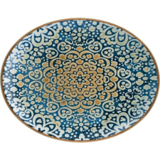 BONNA Ovális tányér, Bonna Alhambra, 31x24 cm tányér és evőeszköz